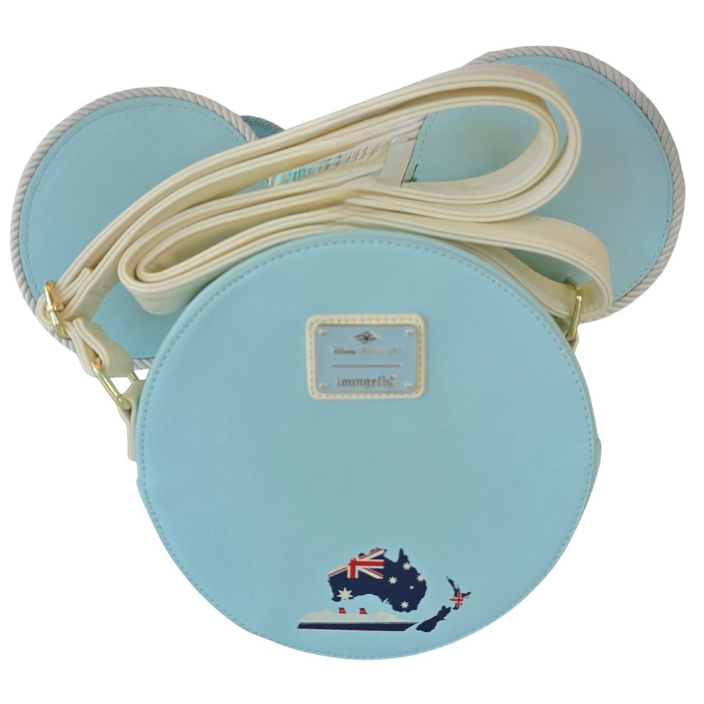 Loungefly Disney Cruise Line Mickey Mouse & Friends Bag 🆕 Shoulder/Crossbody - Picture 5 of 6